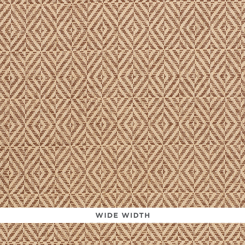View 5011272 Jubilee Paperweave Brown Schumacher Wallpaper