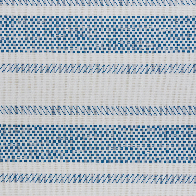 Shop 5011302 Oxnard Paperweave Blue Schumacher Wallpaper