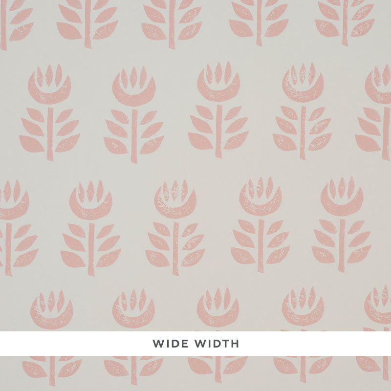 View 5011330 Rosenborg Pink Schumacher Wallpaper