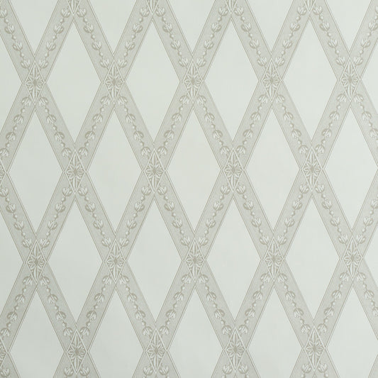 Save on 5011360 Les Losanges Toile Stone Schumacher Wallpaper