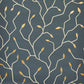 Order 5011382 Cymbeline Charcoal & Gold Schumacher Wallpaper