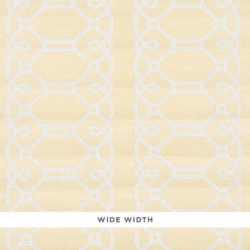 Looking for 5011471 Ziz Embroidered Sisal Neutral Schumacher Wallpaper