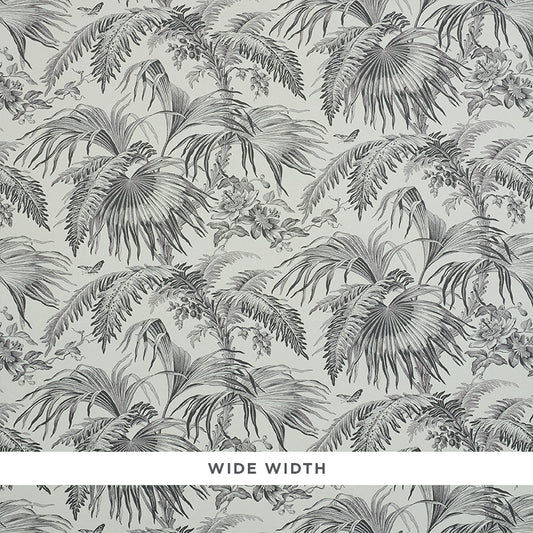Save on 5011481 Toile Tropique Black Schumacher Wallpaper