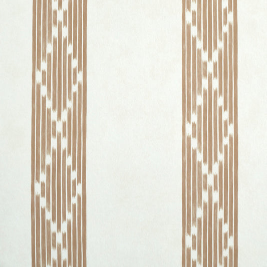 Buy 5011530 Sequoia Stripe Brown Schumacher Wallpaper