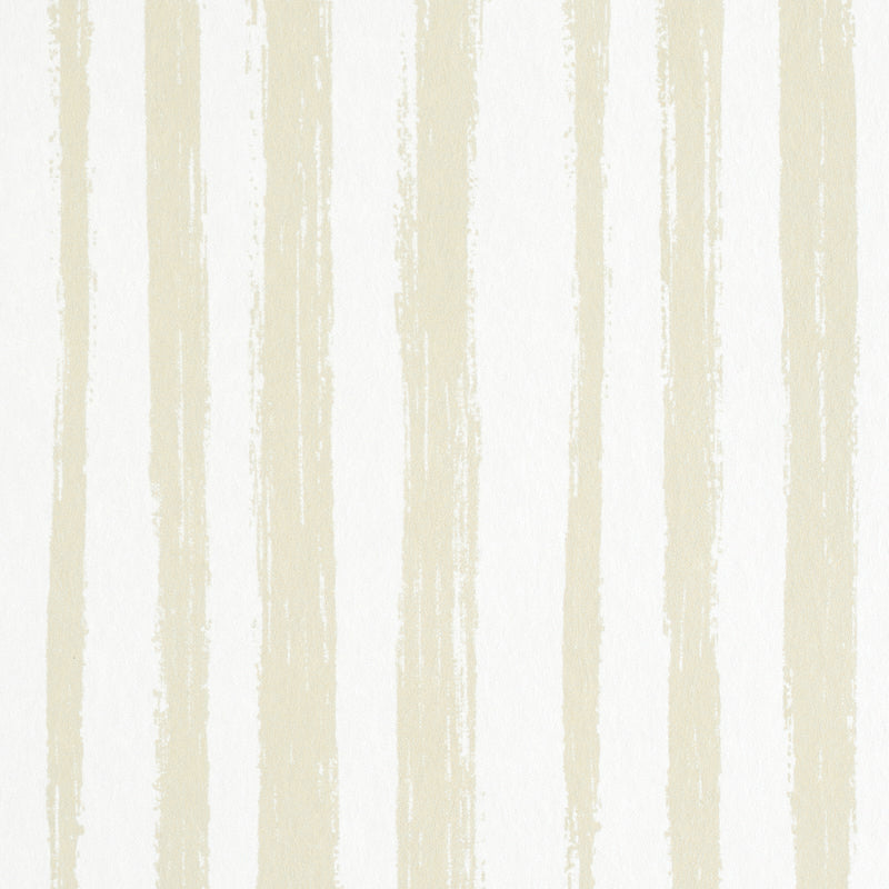 Buy 5011540 Sketched Stripe Natural Schumacher Wallpaper