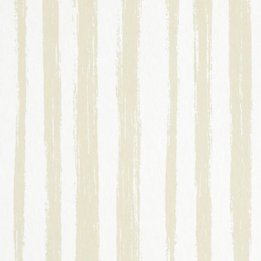 Buy 5011540 Sketched Stripe Natural Schumacher Wallpaper