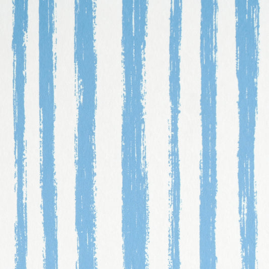 Find 5011541 Sketched Stripe Blue Schumacher Wallpaper