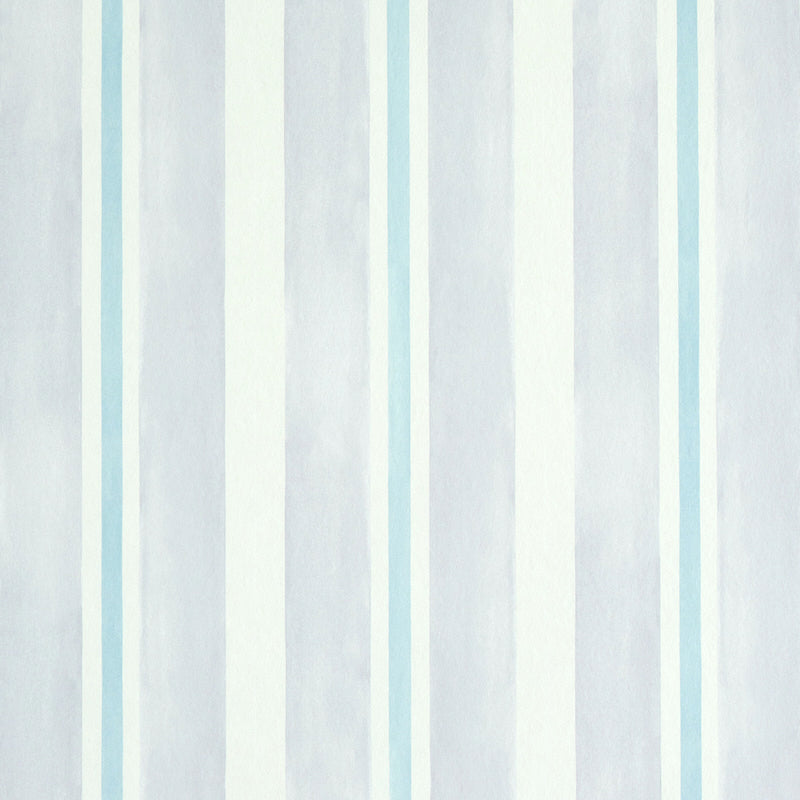 Shop 5011572 Watercolor Stripe Lavendar Schumacher Wallpaper