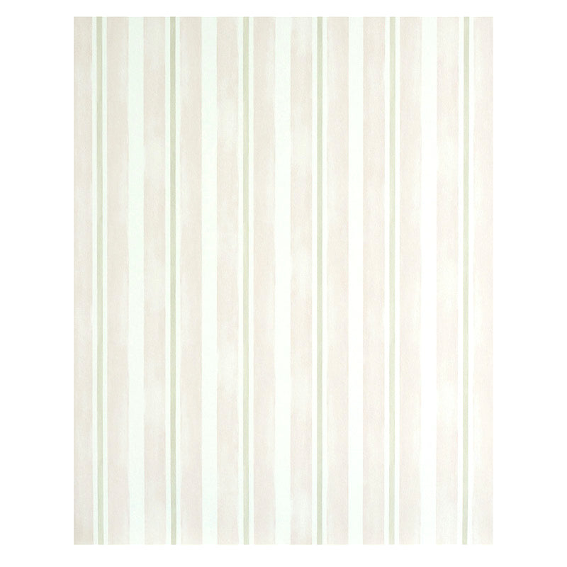 View 5011573 Watercolor Stripe Blush Schumacher Wallpaper