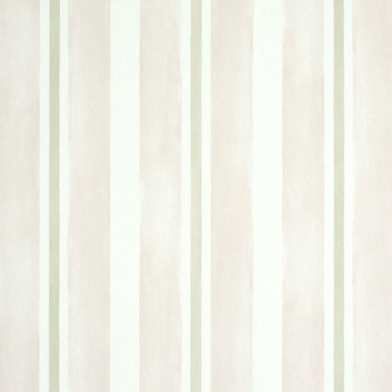 Purchase 5011573 Watercolor Stripe Blush Schumacher Wallpaper