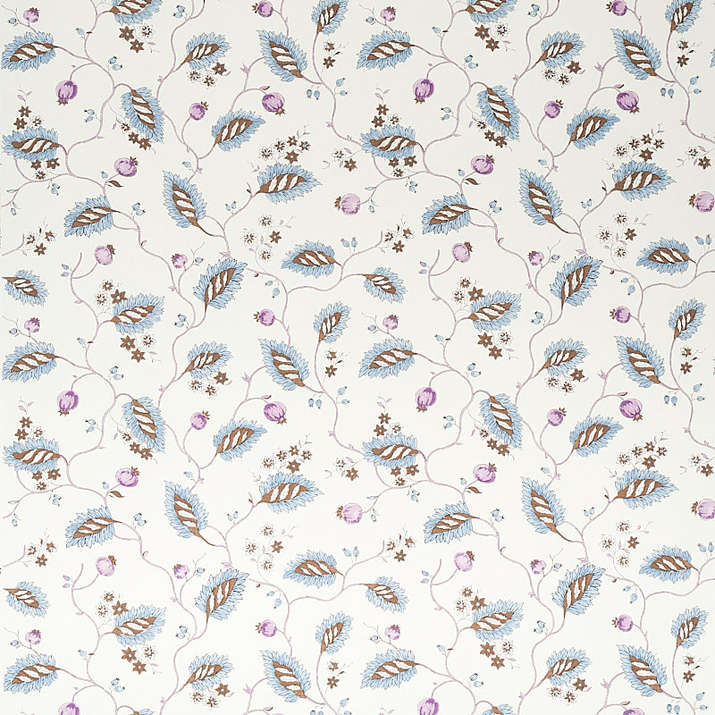 Save on 5011601 Maryam Vine Sky and Plum Schumacher Wallpaper