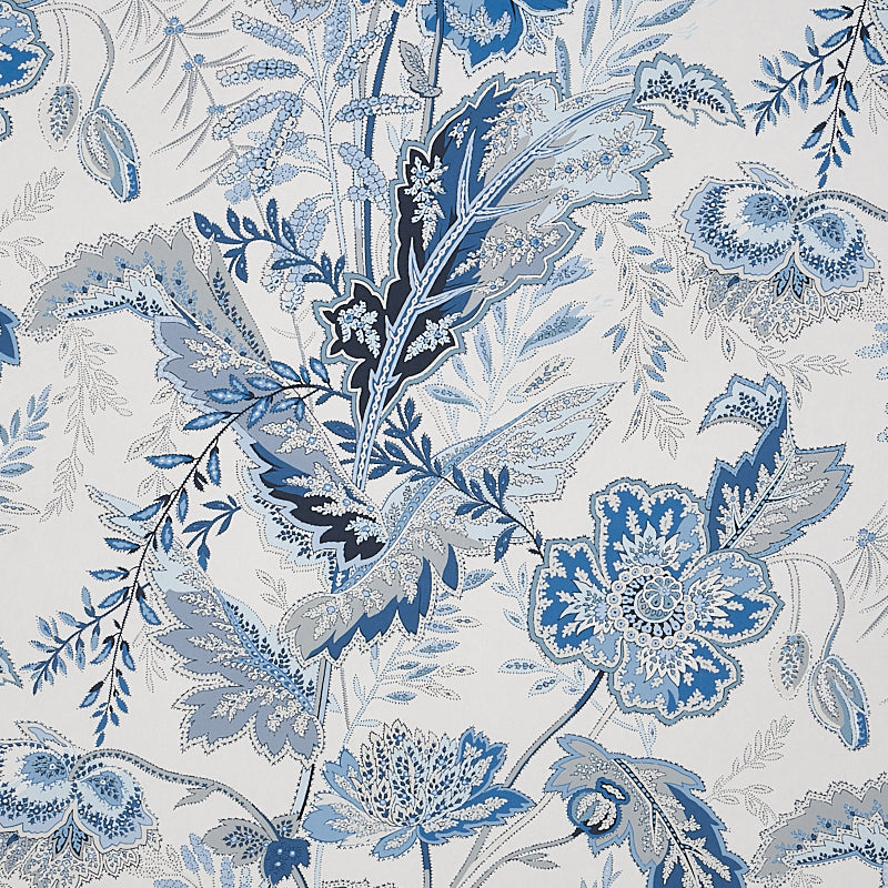 Select 5011611 Sandoway Vine Delft Schumacher Wallpaper