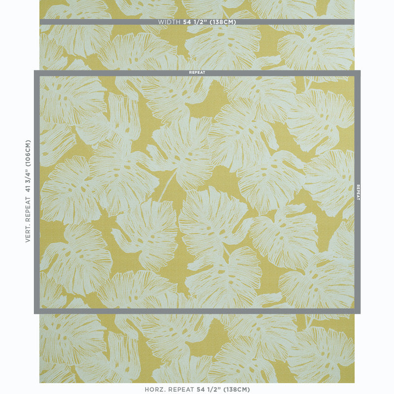 Purchase 5011631 Del Coco Yellow Schumacher Wallpaper