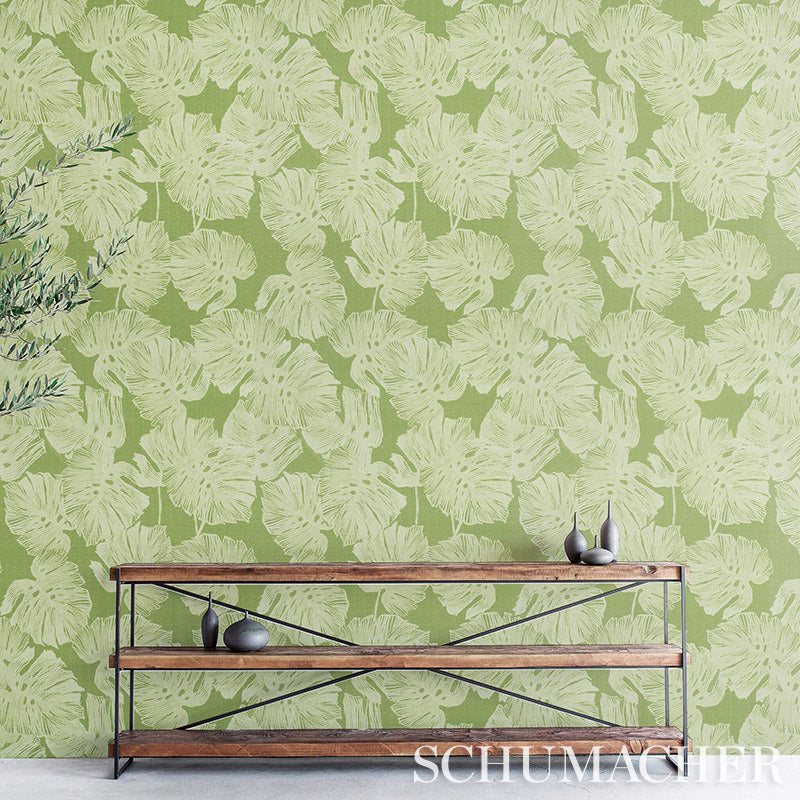 Search 5011640 Del Coco Sisal Leaf Schumacher Wallpaper