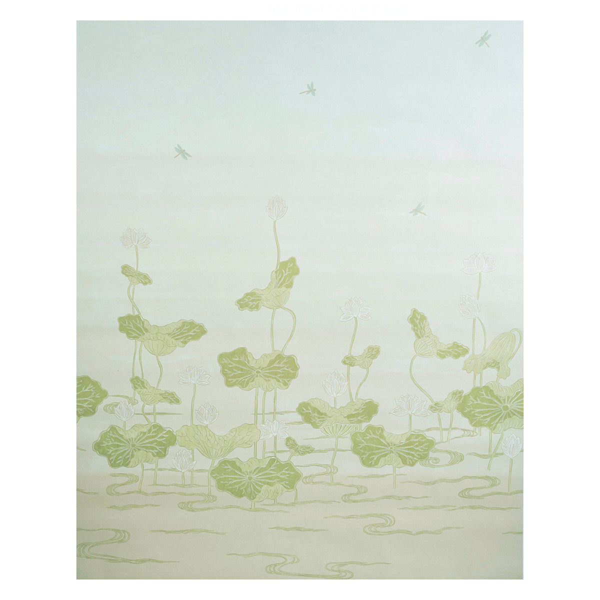 Select 5011691 Kireina Lotus White Ivory Schumacher Wallpaper