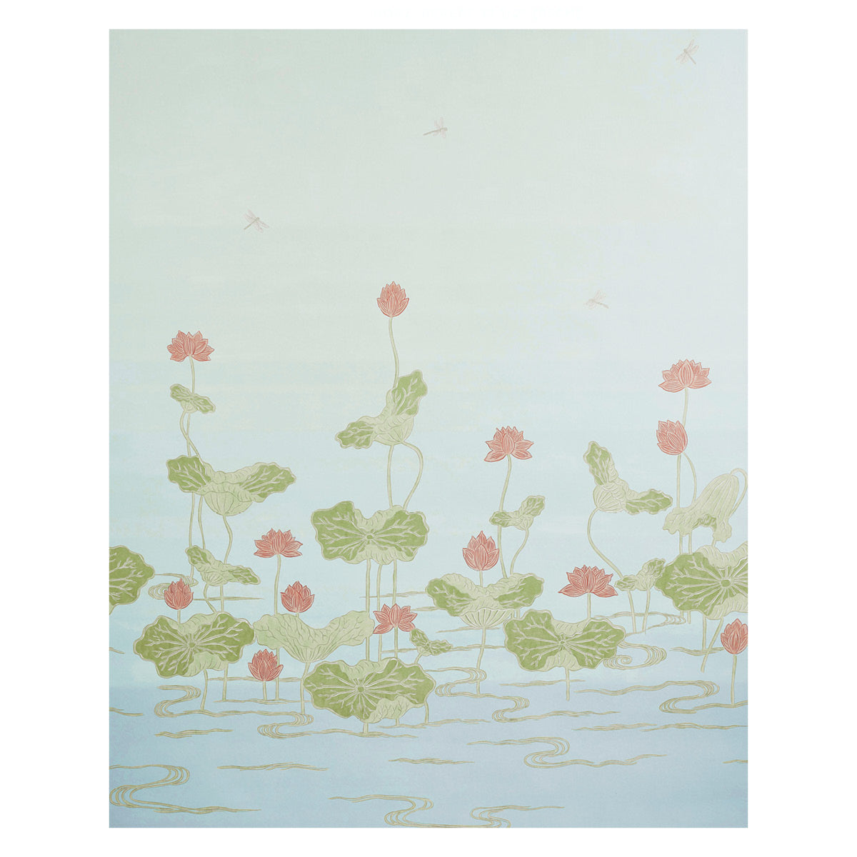 Find 5011692 Kireina Lotus Mineral Schumacher Wallpaper