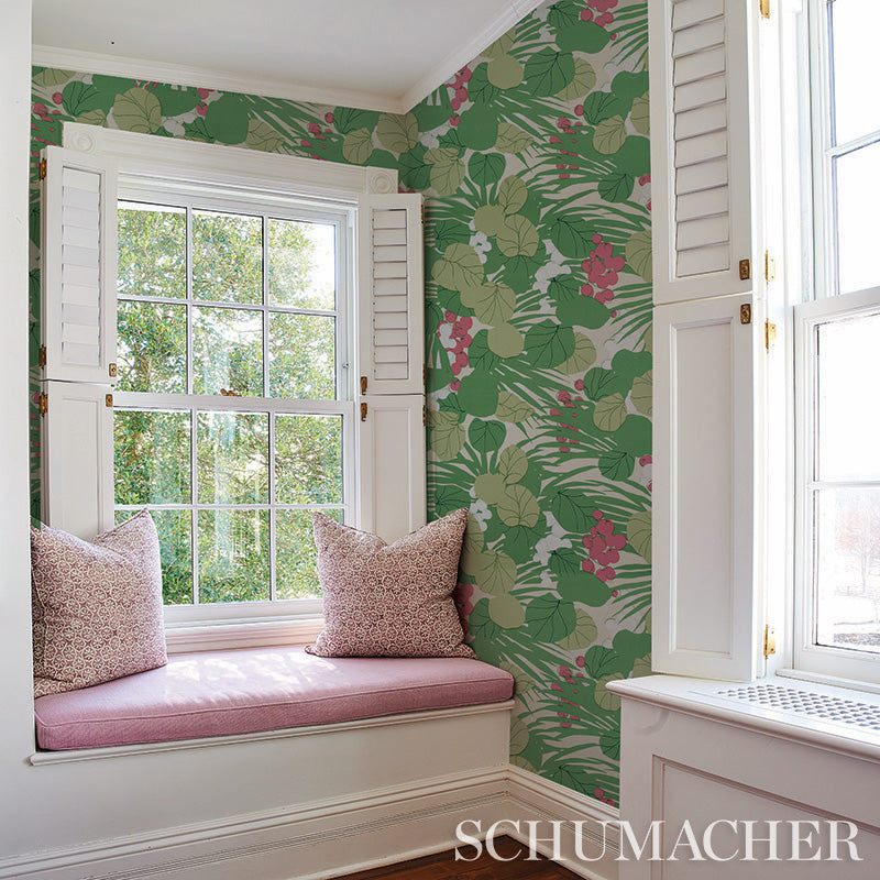 Looking for 5011731 Sea Grapes Tropical Schumacher Wallpaper