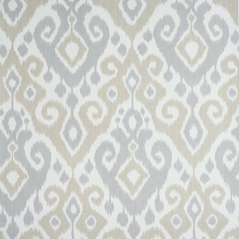 Buy 5011762 Dedra Damask Sand and Grey Schumacher Wallpaper