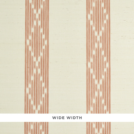 Shop 5011810 Sequoia Stripe Sisal Russet Schumacher Wallpaper