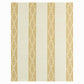 View 5011811 Sequoia Stripe Sisal Ochre Schumacher Wallpaper