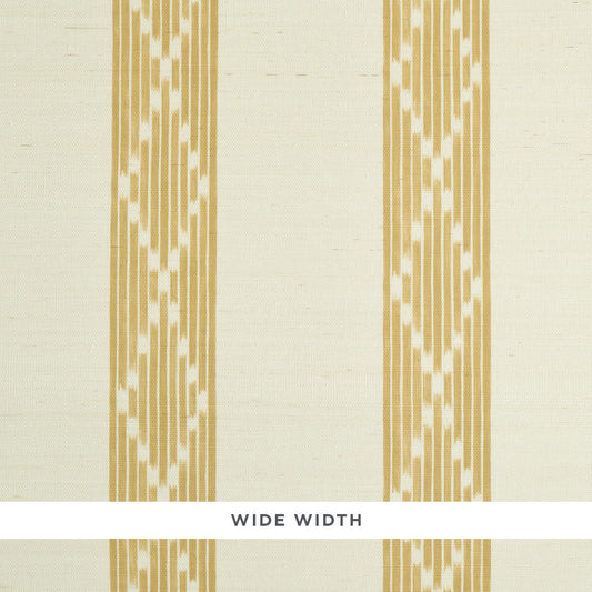 Purchase 5011811 Sequoia Stripe Sisal Ochre Schumacher Wallpaper