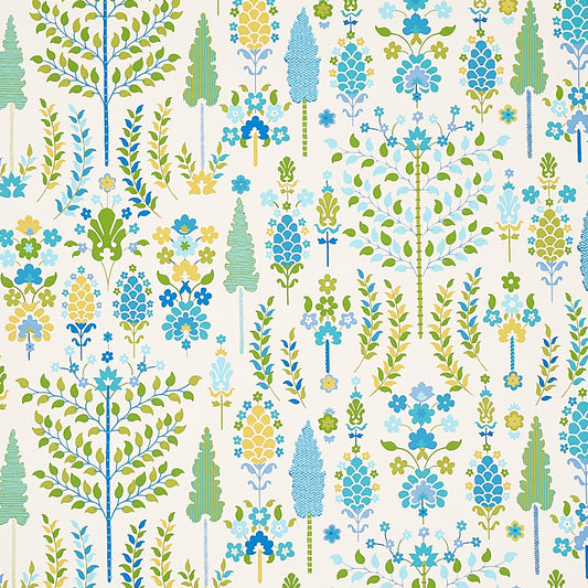 Buy 5011850 Desna Peacock Schumacher Wallpaper