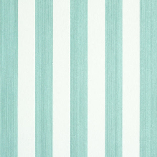 Select 5011883 Edwin Stripe Medium Seaglass Schumacher Wallpaper