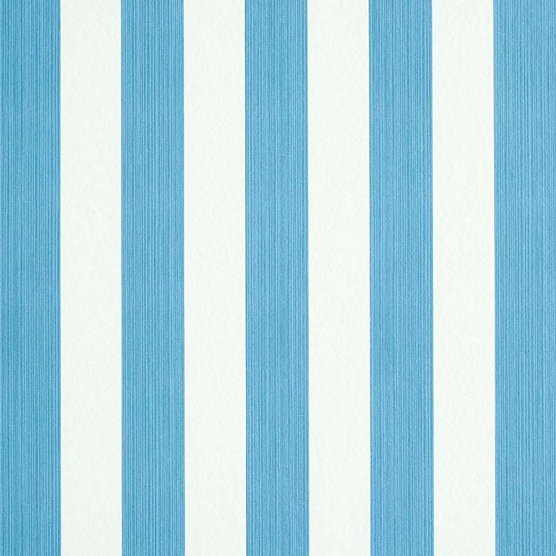 Purchase 5011884 Edwin Stripe Medium Ocean Schumacher Wallpaper