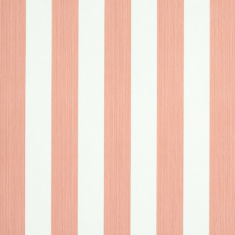 Purchase 5011895 Edwin Stripe Medium Pink Schumacher Wallpaper