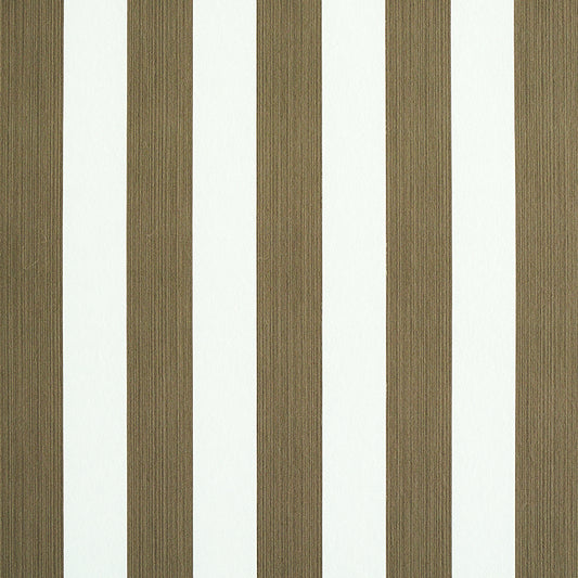 Shop 5011899 Edwin Stripe Medium Mushroom Schumacher Wallpaper