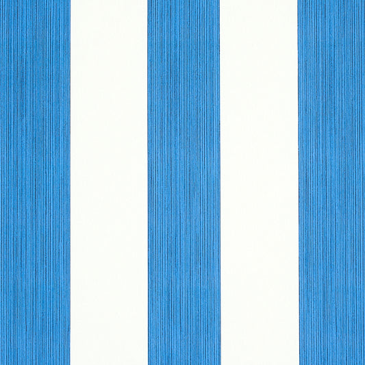 View 5011907 Edwin Stripe Wide Navy Schumacher Wallpaper