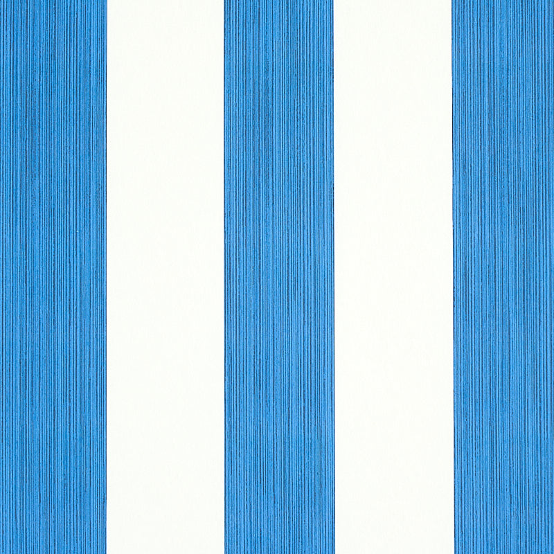 View 5011907 Edwin Stripe Wide Navy Schumacher Wallpaper