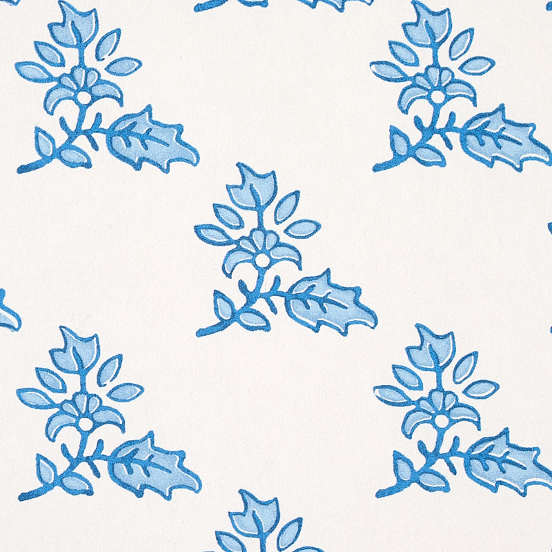 Buy 5011921 Torbay Blue Schumacher Wallpaper