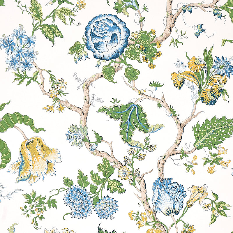 Order 5012010 Josephine Blue Schumacher Wallpaper