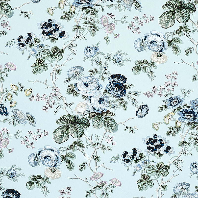 View 5012060 Salisbury Celadon Schumacher Wallpaper