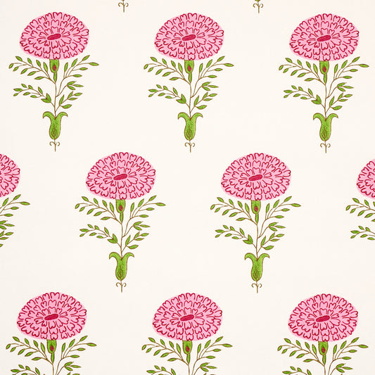 Purchase 5012070 Marigold Pink Schumacher Wallpaper