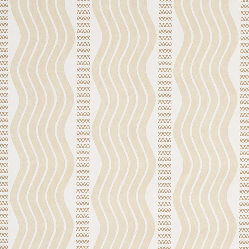 Looking for 5012121 Sina Stripe Sand Schumacher Wallpaper