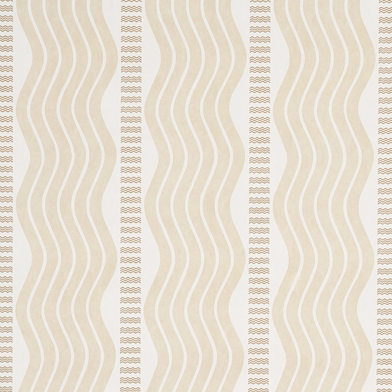 Looking for 5012121 Sina Stripe Sand Schumacher Wallpaper