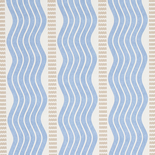 Search 5012122 Sina Stripe Blue Schumacher Wallpaper