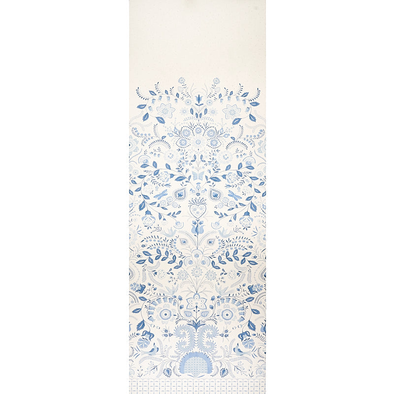 Buy 5012151 Orla Panel Blue Schumacher Wallpaper