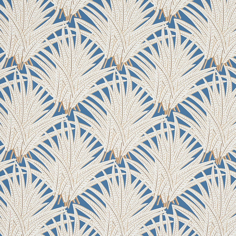 Schumacher Zenada Gold Wallpaper by Schumacher