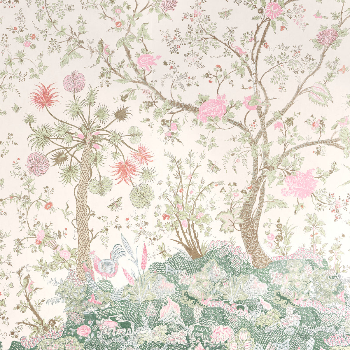 Purchase 5012333 Amaltas Panel Set, Green & Pink by Wallpaper1