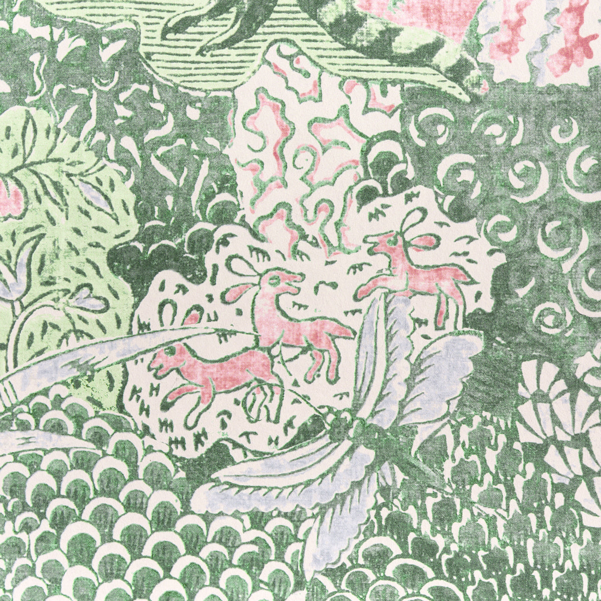 Purchase 5012333 Amaltas Panel Set, Green & Pink by Wallpaper3