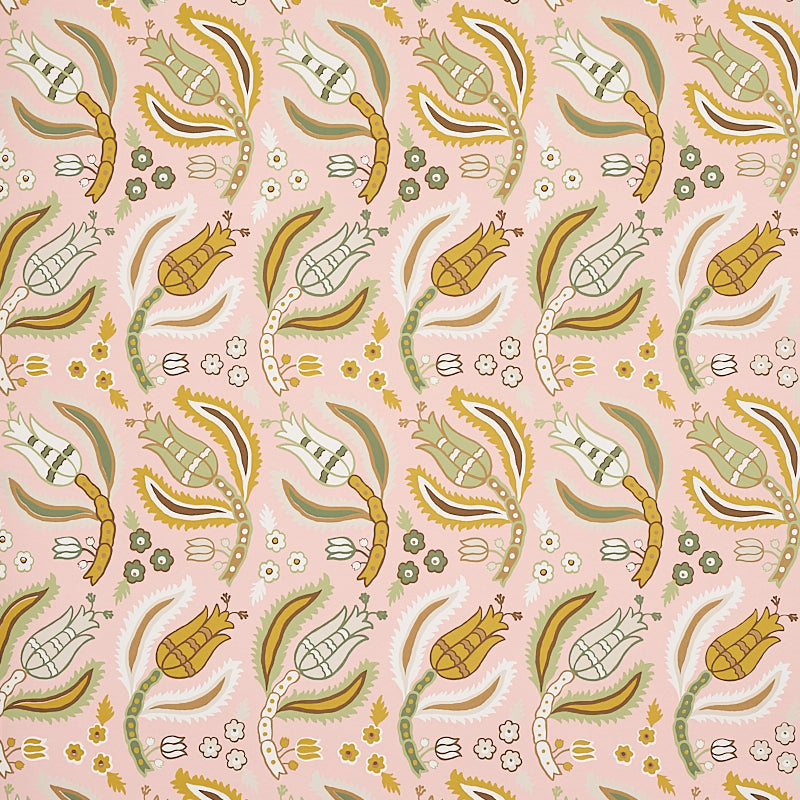 Buy 5012342 Malabar Vine Blush Schumacher Wallpaper