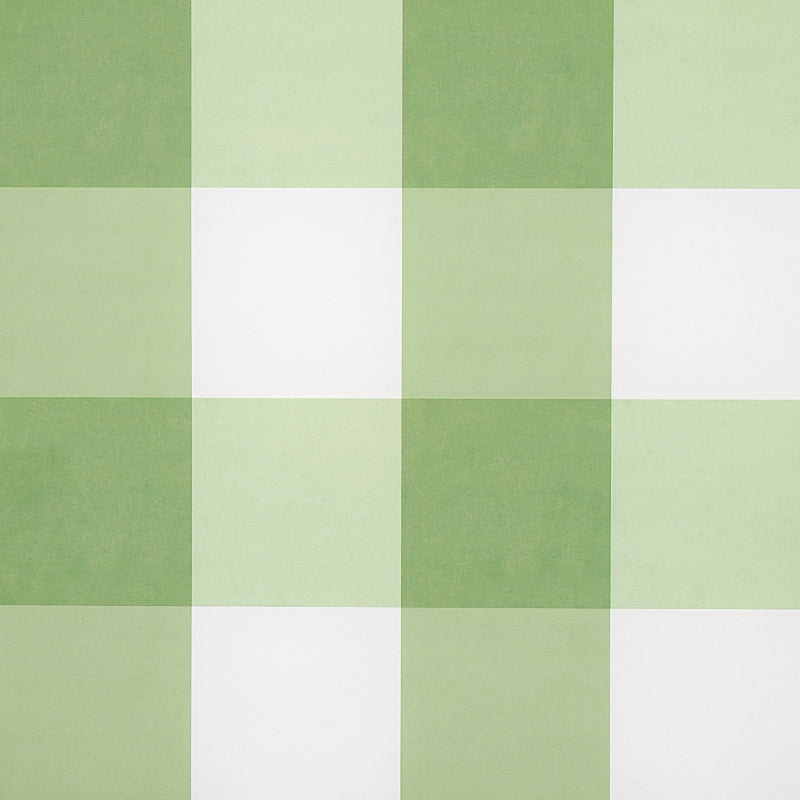 Purchase 5012352 Willa Check Large Leaf Schumacher Wallpaper