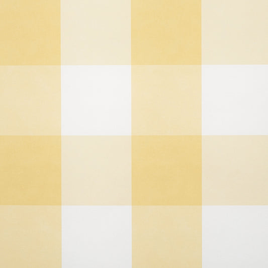 Save on 5012353 Willa Check Large Yellow Schumacher Wallpaper