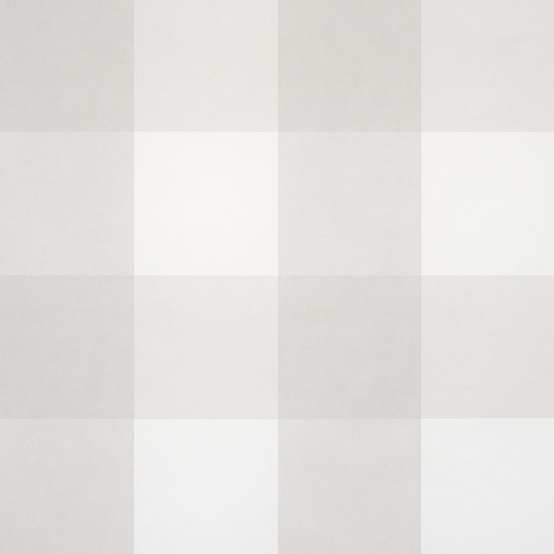 Shop 5012358 Willa Check Large Birch Schumacher Wallpaper