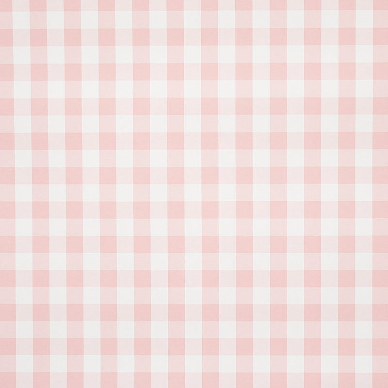 Buy 5012364 Willa Check Pink Schumacher Wallpaper