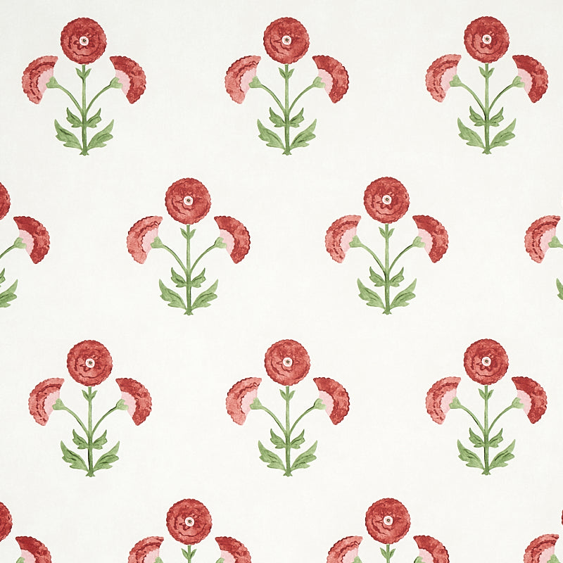 Select 5012410 Saranda Flower Cardinal Schumacher Wallpaper