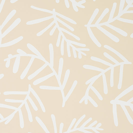 Save on 5012452 Tiah Cove Ivory On Natural Schumacher Wallpaper
